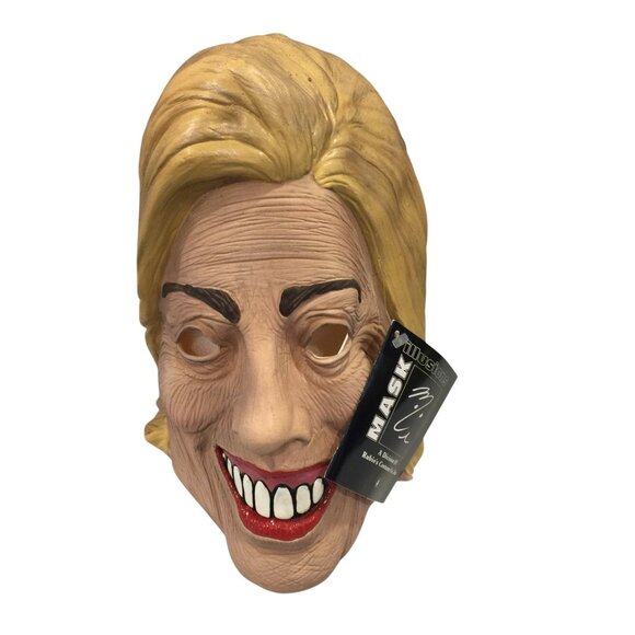 Hillary Clinton Latex Mask 2016 Illusions Mask by Rubie's #68863 - Picture 1 of 6
